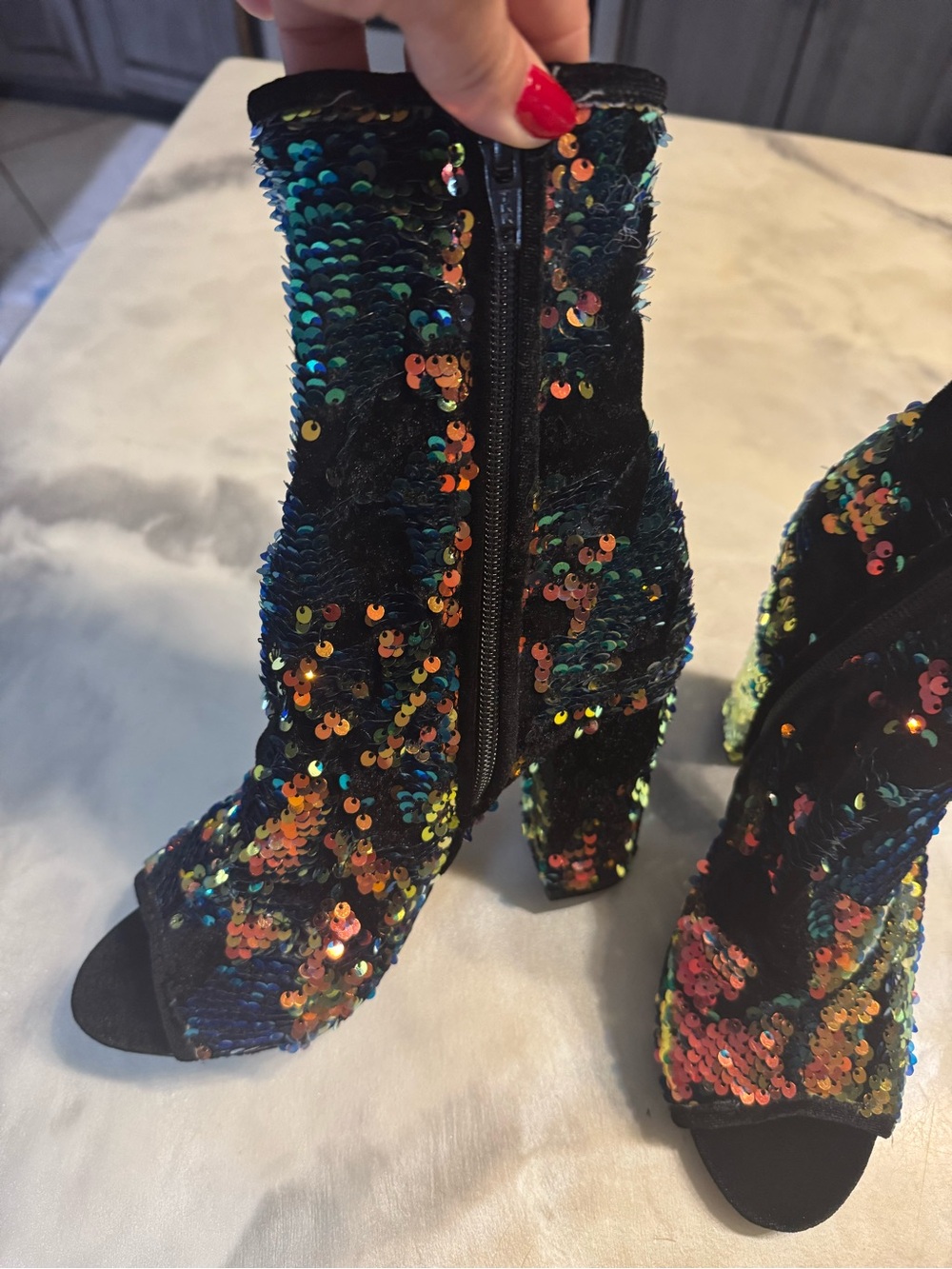 Call It Spring
Sequins Booties - Picture 2 of 7